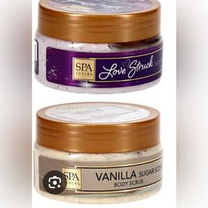 🛍️SPA LUXURY Love ❤️ Struck Body Scrub & Vanilla sugar Scent 8 OZ (227g)